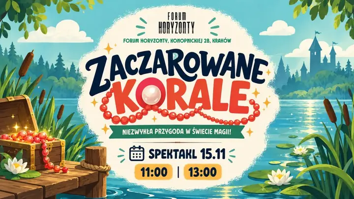 Spektakl dla dzieci: Zaczarowane korale | 15.11 | Forum Horyzonty