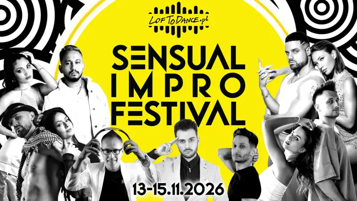 13.11.2026 Sensual Impro Festival 2026 - partypass  Zobacz szczegóły