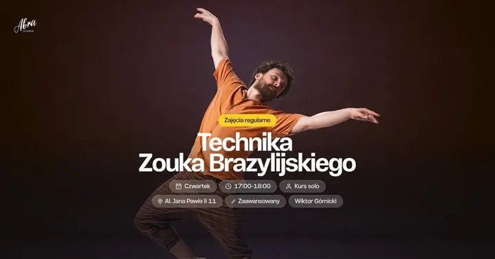 Technika Zouka Brazylijskiego Solo z Wiktorem Górnickim poziom zaawansowany