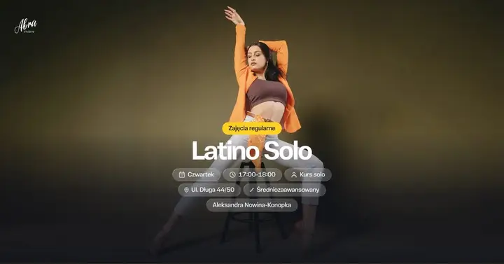 Latino Solo z Aleksandrą Nowina-Konopką poziom średniozaawansowany - DOŁĄCZ DO NAS!