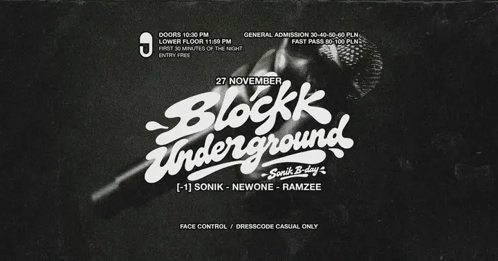 BLOCKK UNDERGROUND 𝓍 SONIK B-DAY | Prozak 2.0