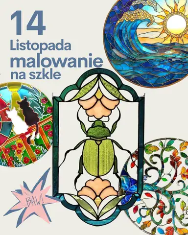 14 Listopada Malowanie na Szkle