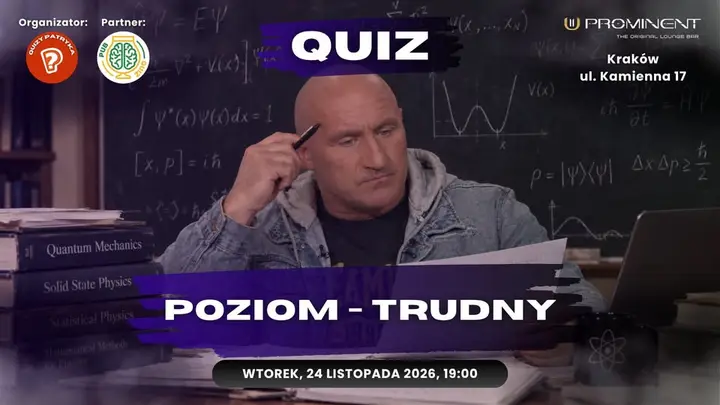 TRUDNY QUIZY PATRYKA w Prominencie z nagrodami