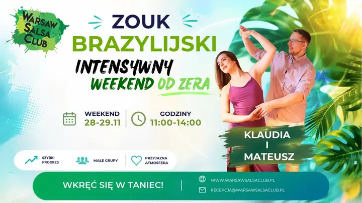 ZOUK Brazylijski od podstaw weekend