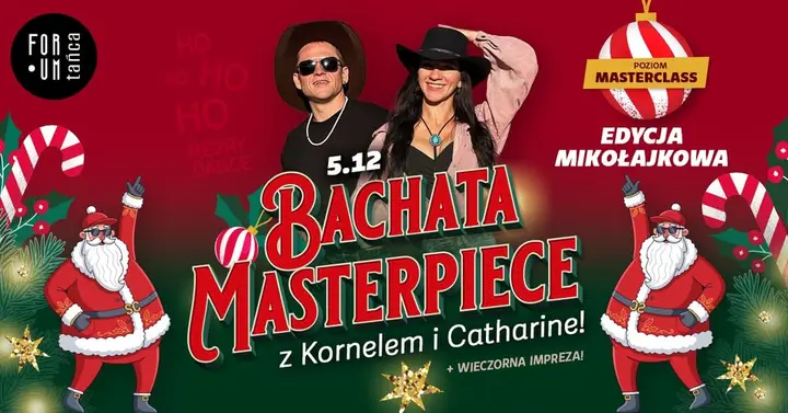 WARSZTATY BACHATA MASTERPIECE Z KORNELEM & CATHARINE - 5.12.2026