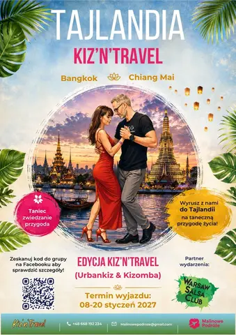 ✈️ TAJLANDIA W RYTMIE TAŃCA (UrbanKiz, Kizomba) ! 💃 Kiz’n’Travel