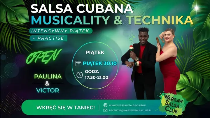 Salsa Cubana Musicality & Technika + practise